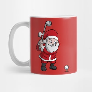 Christmas Santa Claus Golf Mug